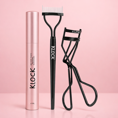 Mascara, Eyelash Curler And Comb Set